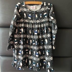 🐧❄️HANNA ANDERSSON Penguin dress size 4T-5T (EU size 100)
